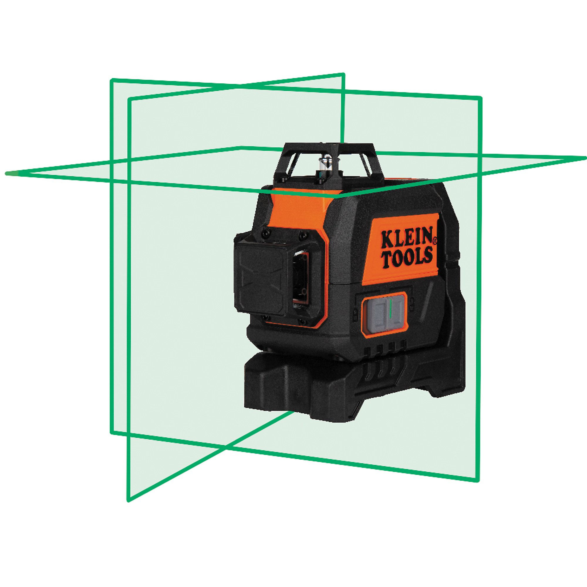 Klein Tools, Compact Green Planar Self-Leveling Laser Level, Level Type Laser, Length 4.2 in, Accuracy 0.19 in, Model# 93CPLG